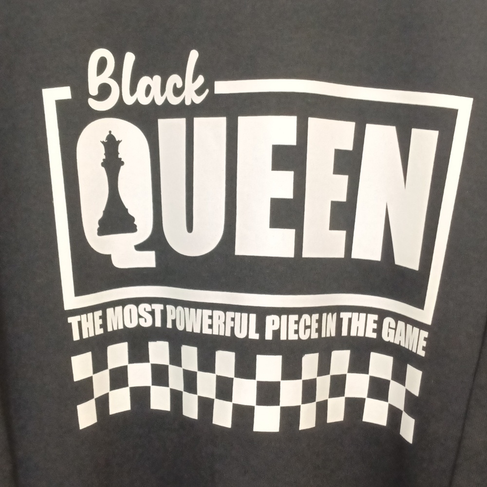 Jerzees XL Black Graphic Sweatshirt - Picture 2 of 4